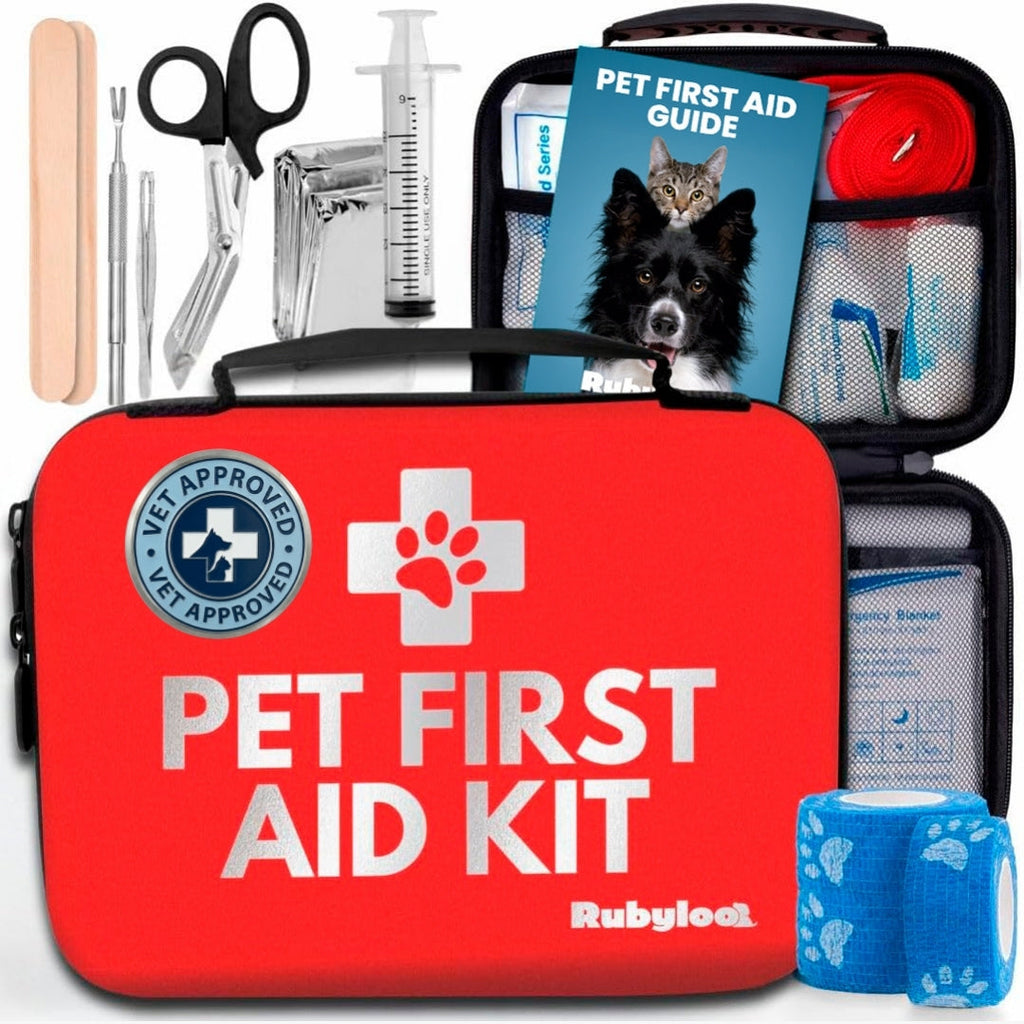Rubyloo Pet First Aid Kit for Dogs & Cats
