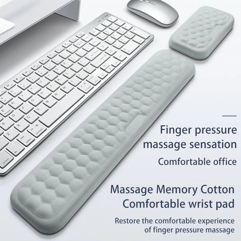 Memory Foam Wrist Rest for Keyboard & Mouse
