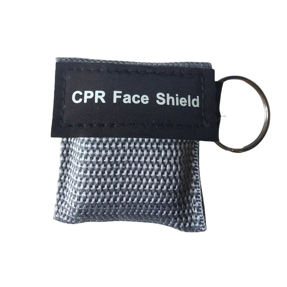 Compact CPR Face Shield with Keychain Case