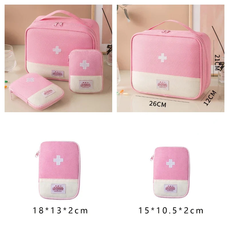 3-Piece First Aid Organizer Bag Set – Bags Only