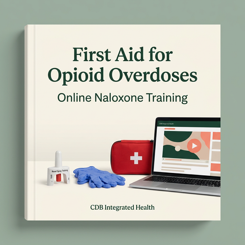 First Aid for Opioid Overdoses Online course cover