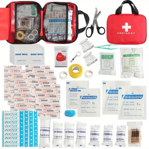 173-Piece Portable First Aid Kit