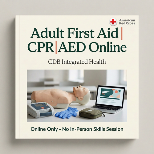 Revised Adult First Aid CPR AED Online cover